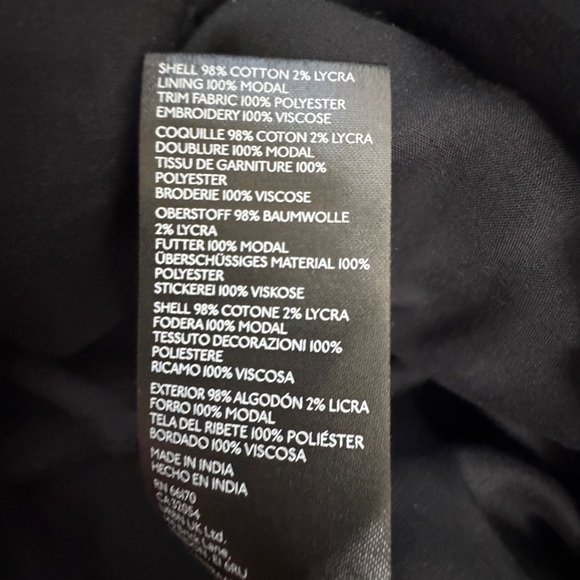 NWT Maeve by Anthropologie The Brynne 3D Spaghetti Strap Dress Black Butterfly 2 - Picture 15 of 15